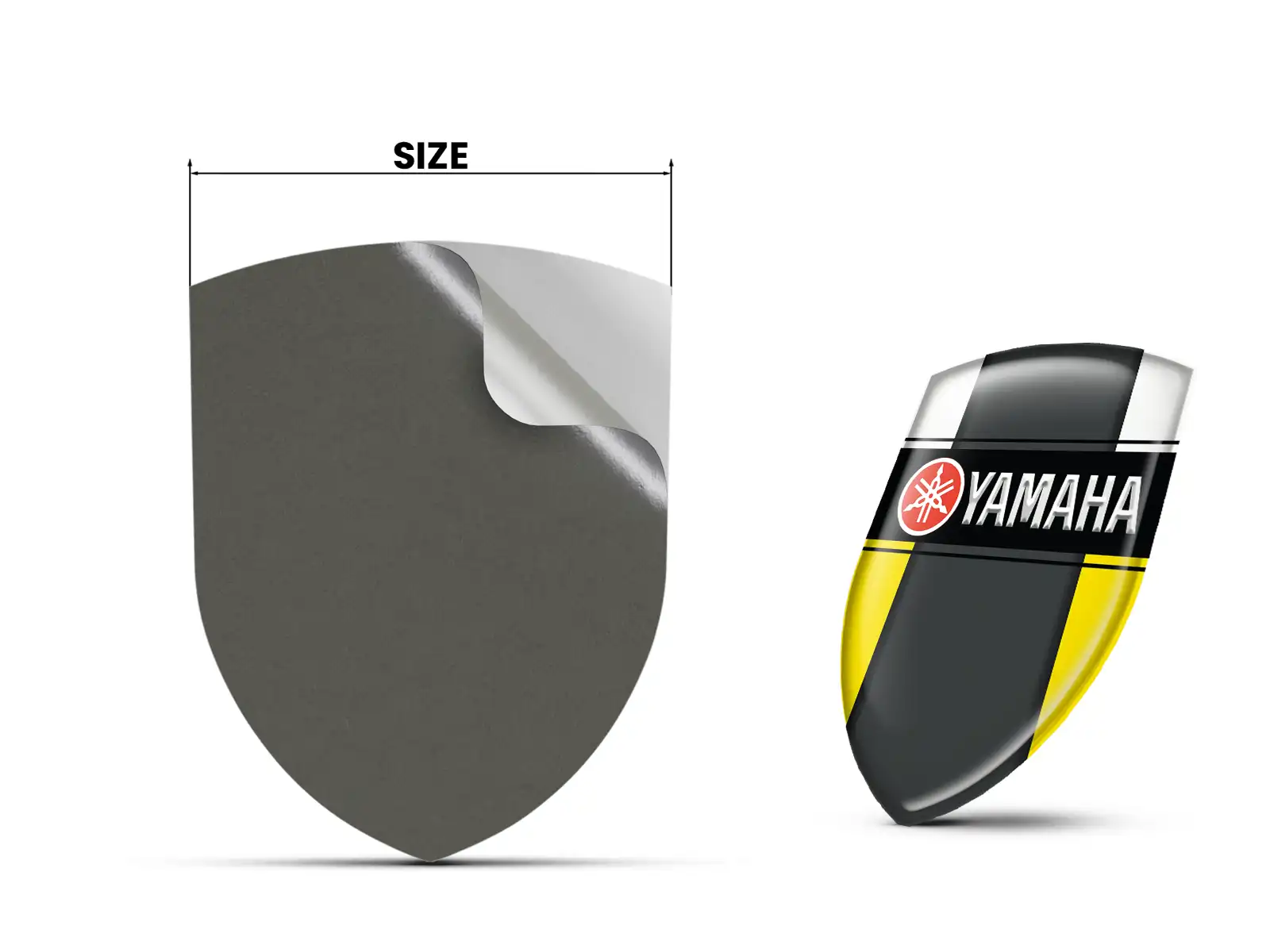 Yamaha Stoßsticker Druck Sportlich Luxus Professionell